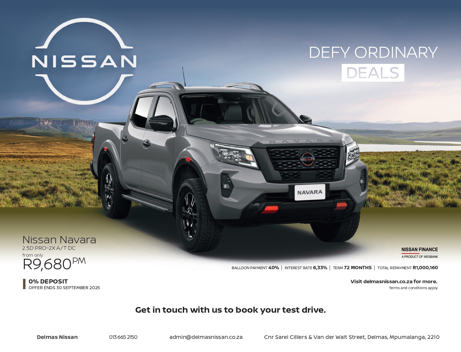 Nissan Navara 2 5D PRO 2XA